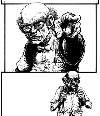 Illustration for article titled The superhuman concept art from Darick Robertson's The Boys